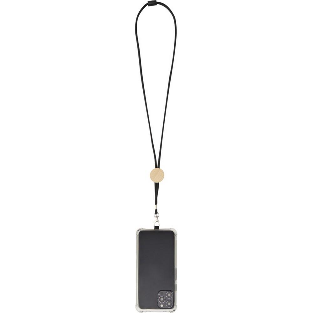 Floso Adhab Bamboo Details Phone Holder Lanyard