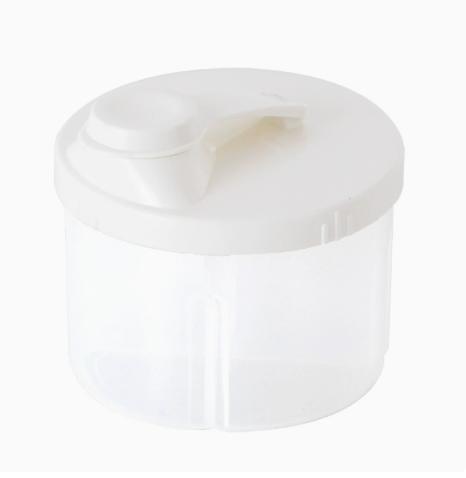 Portable Baby Dispenser with Rotating Compartments for Storage
