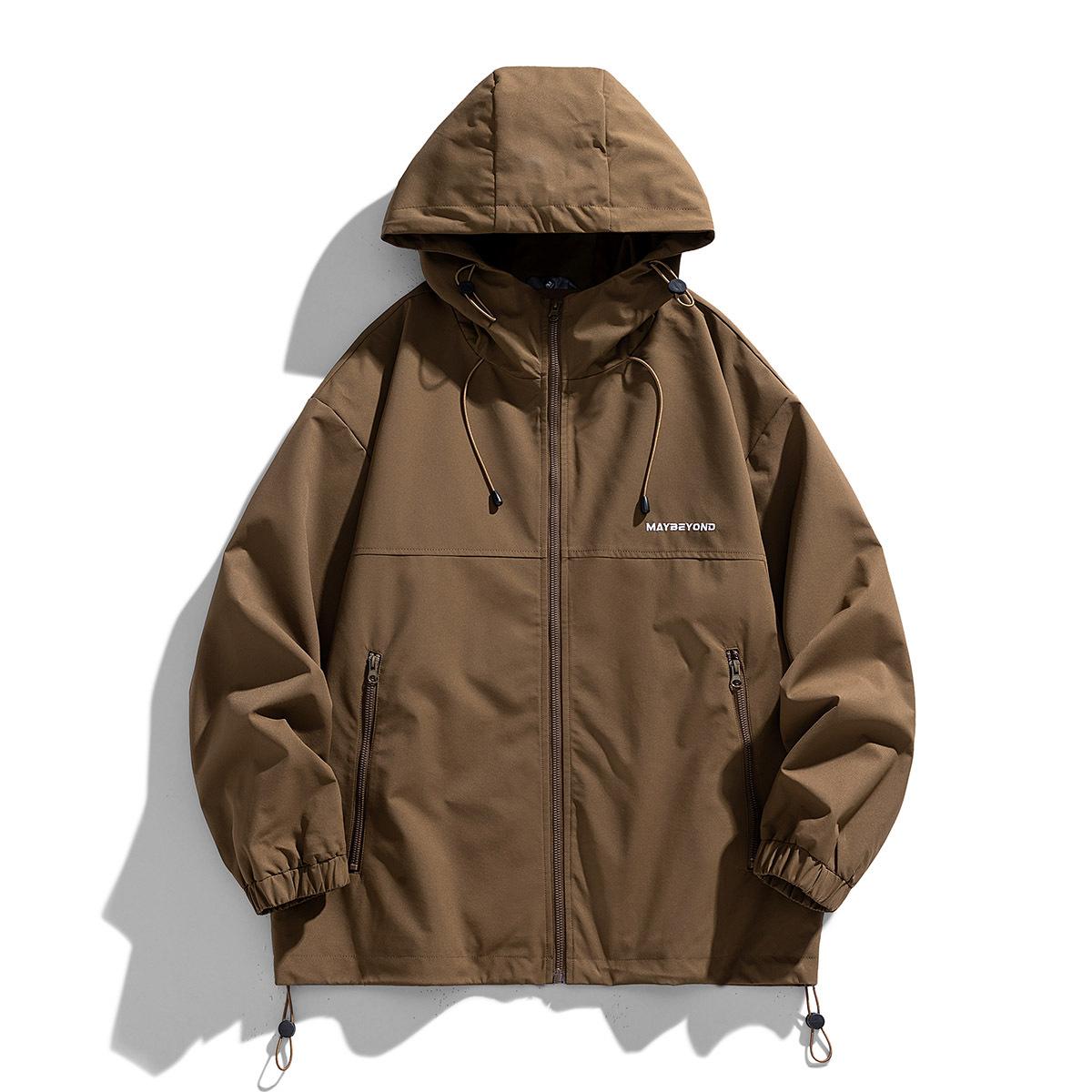 

Outdoor Jacket Jacket Women and Men with The New Spring and Autumn Lovers Mountaineering Waterproof Travel. S