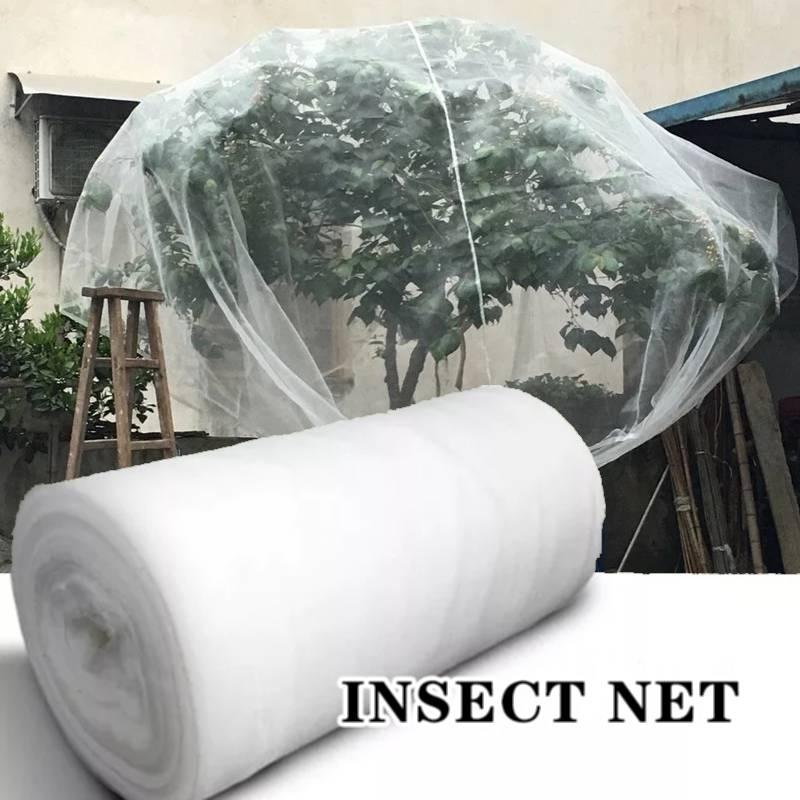 Garden Netting Pest Barrier Fine Bug Netting for Garden Protection Row Cover Greenhouse Mosquito Net Protecting Plants Fruits