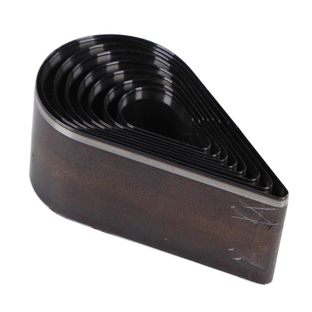 8 Pcs With Storage Box Leather Punching Tool  for DIY Leather Craft, EVA, Fiber Board, Clay