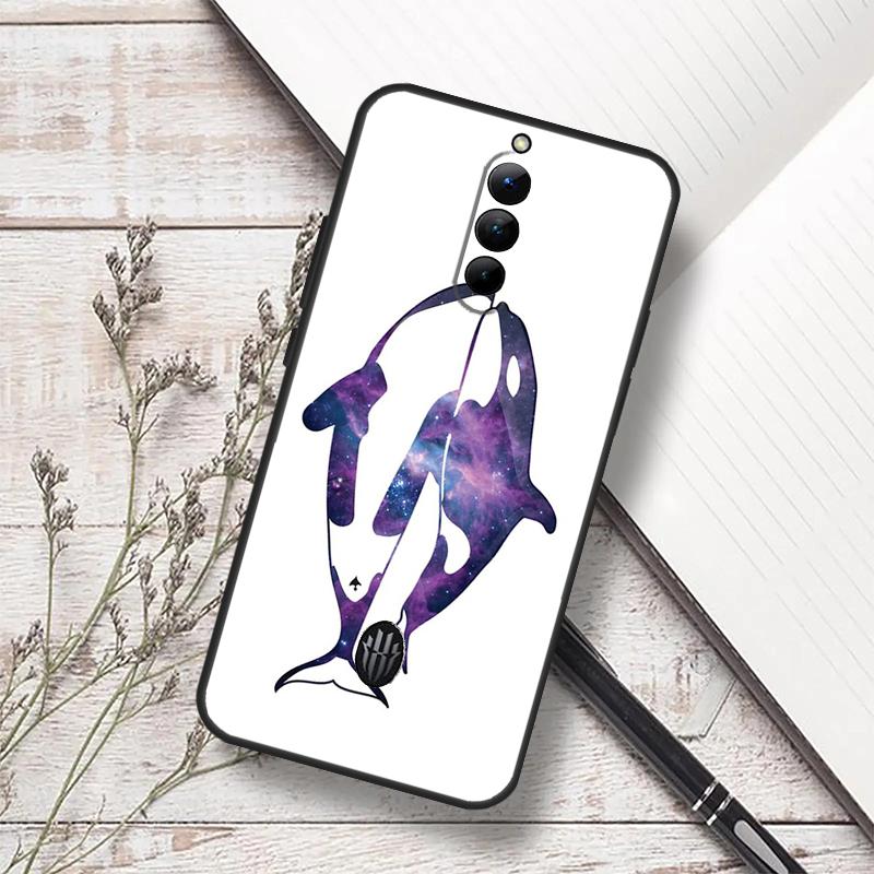 Orcas Whale Case For ZTE Nubia Red Magic 10S 9S 8S 8 9 10 Pro Plus 6 7 6S 7S Pro RedMagic 10 Air Cover