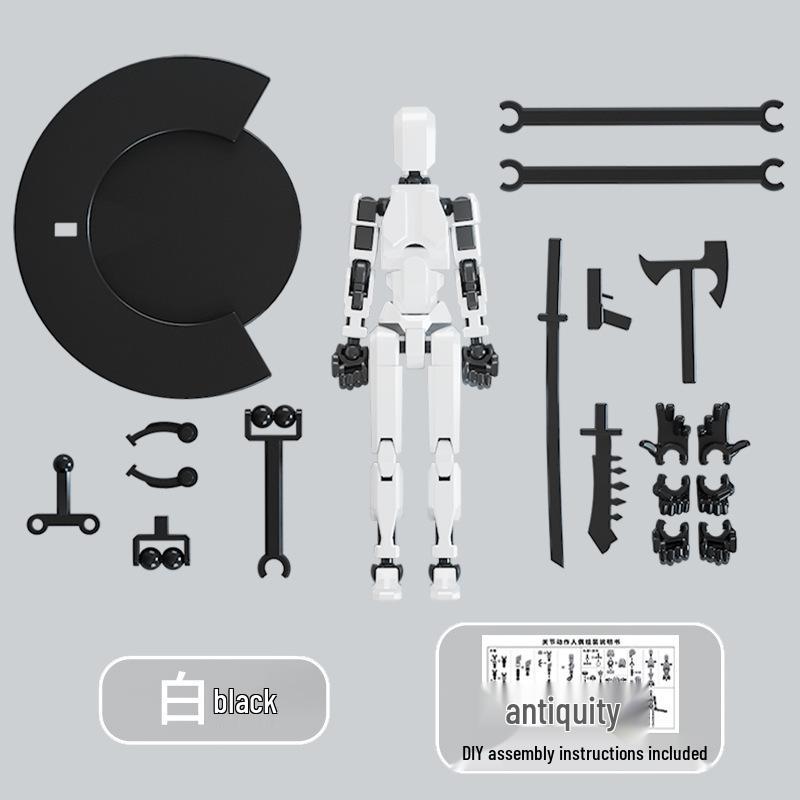Multi-Joint Posable Robot Mannequin - Decompression Toy
