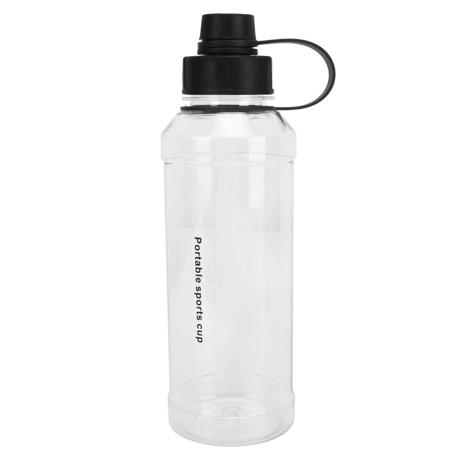 

1000ml Water Bottle Large Capacity Wide Handle Integrated Lid Dual Mouth Leakage Resistant Sports Outdoor Cup