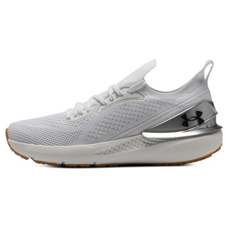 Under Armour Shift Tennis Shoes 'White Silver' Women's Sneakers 3027777-101