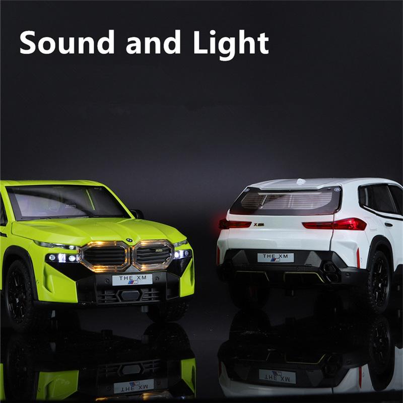 1:24 Der Xm Suv Legierung Sportwagen Modell Druckguss Metall Spielzeugauto Fahrzeuge Modell Simulation Ton und Licht Sammlung Kinderspielzeug Geschenk