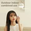 Portable Wireless Mini Ceiling Fan Light USB Remote Control Stand Night Light for Home Outdoor Camping - New Year Gift Idea