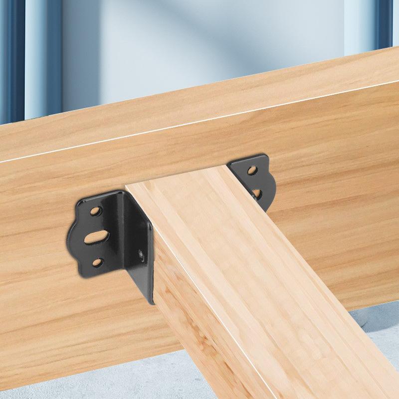 Thicken Bed Hinges Hook Corner Code Bed Beam Support Metal Stand Fixed Connector Hardware Accessories
