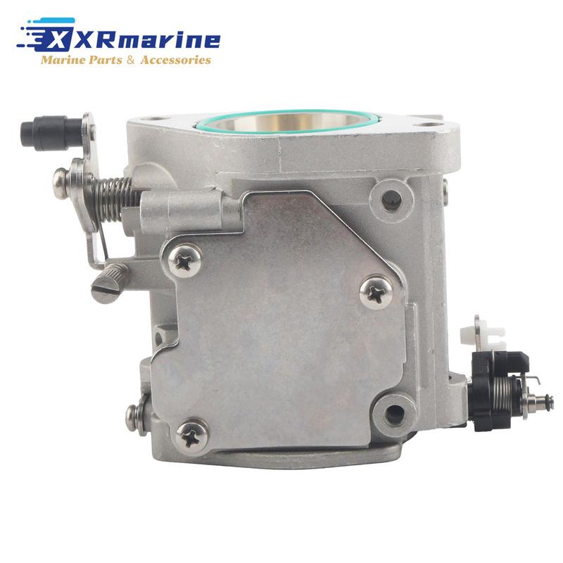 Outboard Carburetor Assy 66T-14301-60 Compatible with Yamaha 2 Stroke 40HP E40 C40 K40 Motors 66T-14301-00 66T-14301-70