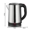 220-240V Kettle Small Home Electric Kettle Fast Electric Kettle 2.3L Large Capacity Stainless Steel 1500W Stainless Steel