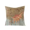 New Retro Style Polyester Pillow Cover Conch Shell Printed Cushion Pillow Cover Home Furnishings