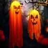 Wind Tunnel Ghost LED Pendant Luminous Halloween Pendant Lights  Venue Layout Props