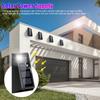 2pcs Solar Colorful Wall Lamp Rgb Waterproof Up Down Color Changing Decoration Light For Patio Yard Decor