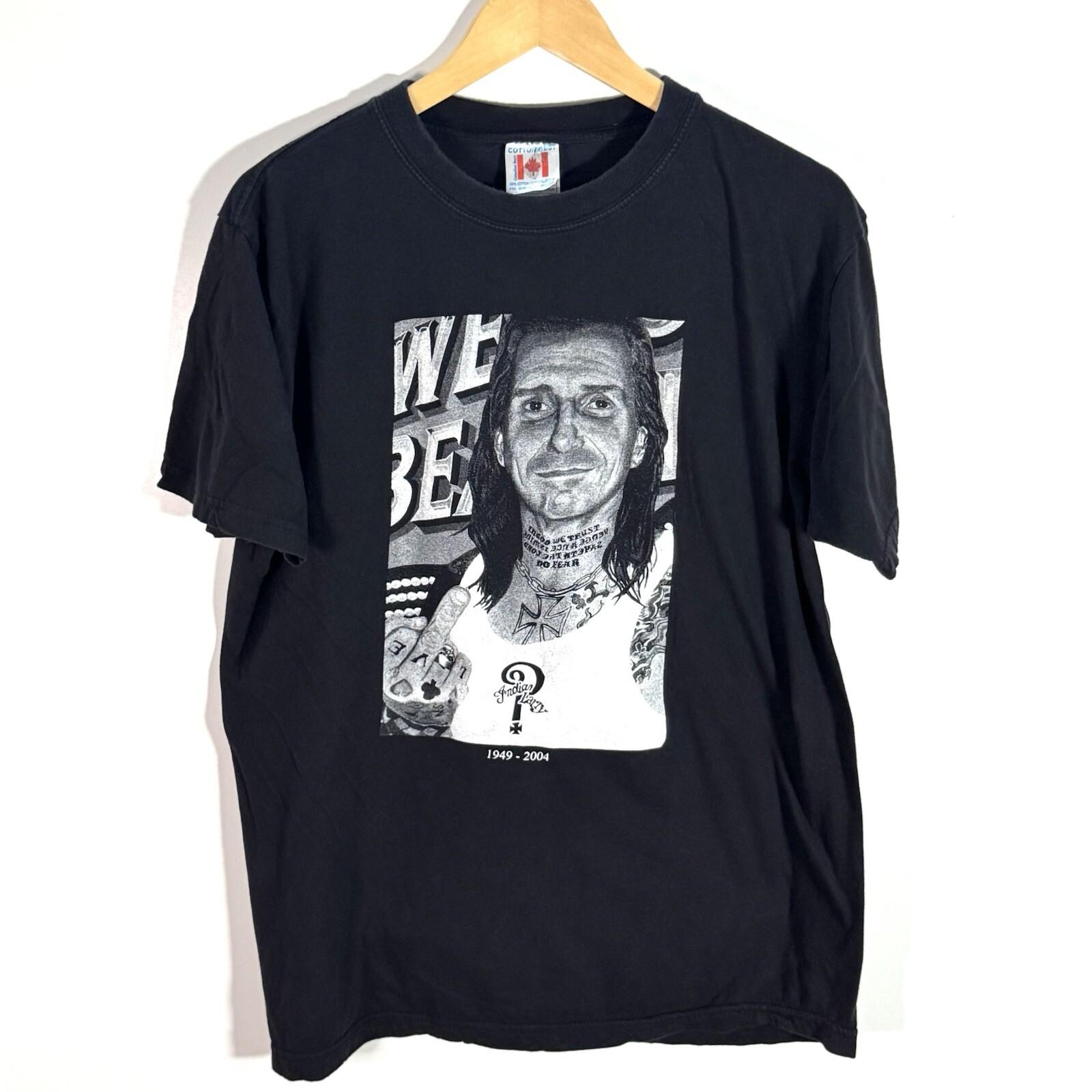 2000’s Indian Larry Memorial Short Sleeve Graphic T-shirt Size XL M