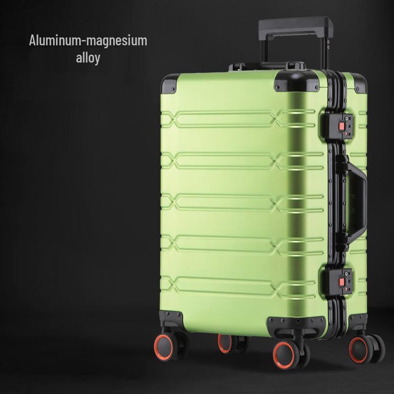 LETOO Aluminum Magnesium Alloy Spinner Luggage