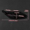 Carénage Supérieur Pare-brise Aile Latérale Déflecteurs d'Air Adaptés pour Harley Touring Electra Glide Street Glide Trike 1996–2013 Noir