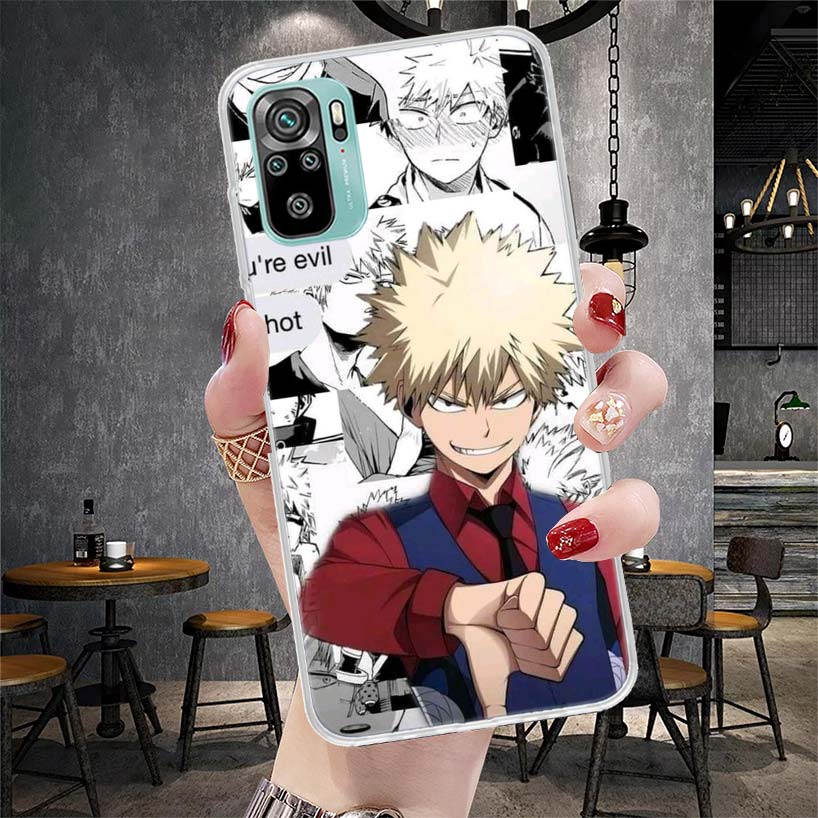 My Hero MHA Deku Soft Phone Case For Xiaomi Redmi Note 15 14 14S 13 12 Pro Plus 12S 11 11S 11E 10 10S 11T 5G Fundas Coque Redmi