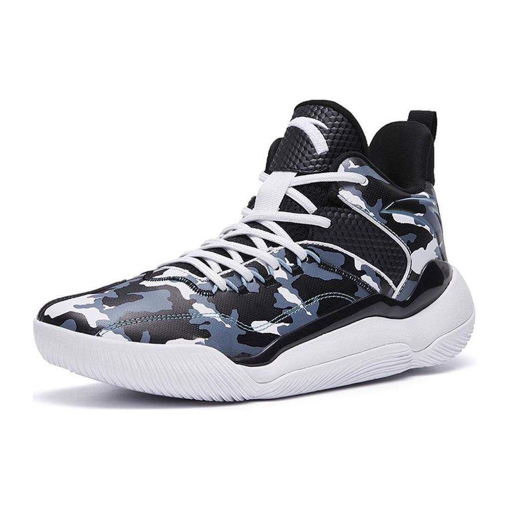 Anta Laser 4 Comfortable Versatile Shock Absorbing Durable Mid-Top Basketball Shoes Men sneaker 112311607-2