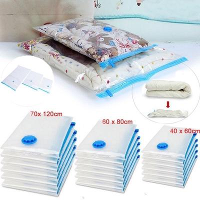 10Pcs Vacuum Storage Bags Seal Space Saver Hoover Compression Clothes Air Sack FRBusiness & Industrie, Transport & Logistik, Verpackung & Versand!