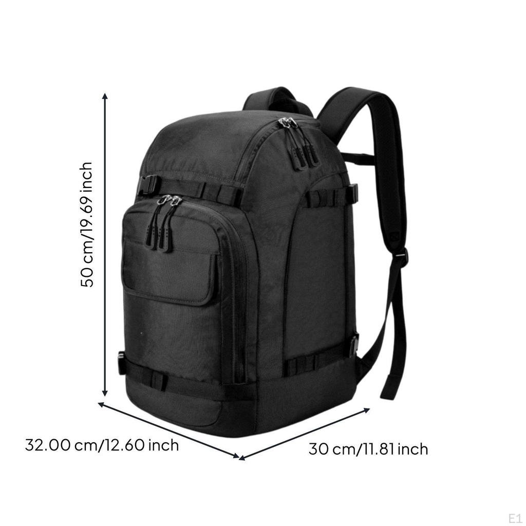 Ski Boot Backpack Travel Reinforced Stitching Snowboard Bag