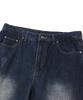 BEENTRILL Sunday 5-Pocket Vintage Washed Denim Pants (Indigo)