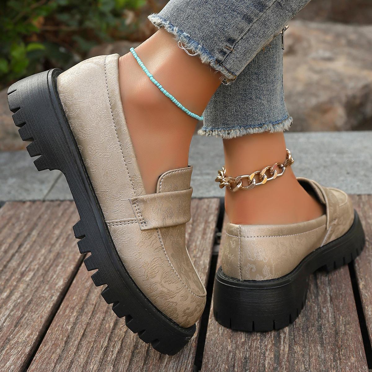 

мода на открытом воздухе женская обувь большого размера новые печатные украшения 2024 горячая распродажа модная нескользящая женская обувь Zapatos Para Mujeres 43 золотой