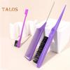 3Pcs/Set Hair Styling Comb Kit with Double-side Edge Control Teasing Bristle Brush Rat Tail Women Comb Back Brushing Combing Braiding Slicking