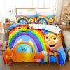 Blipi Wonders 3D Printed Duvet Case Pillowcase Bedding Set Twin Full Queen King Size for Kids Bedroom Decor