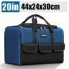 New Square Tool Bag with 30% More Capacity Waterproof Multi Pockets Tool Organizer Tool Pouch for Electrician Tools