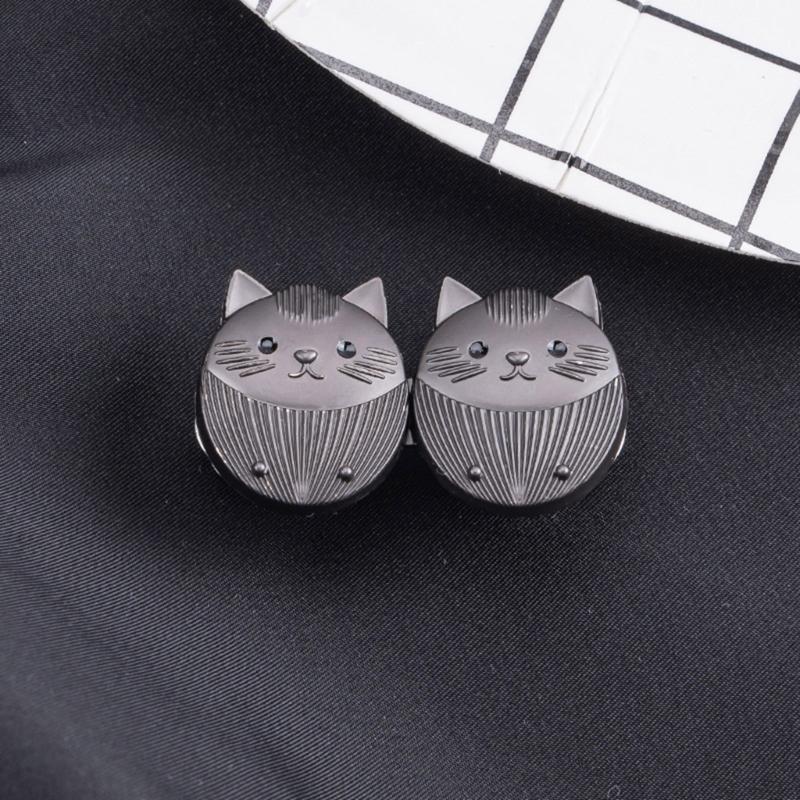 

J0MC 4 Pairs Cats Jeans Waist Buckles Jeans Button Pins Trousers Waist Tightener China Mainland