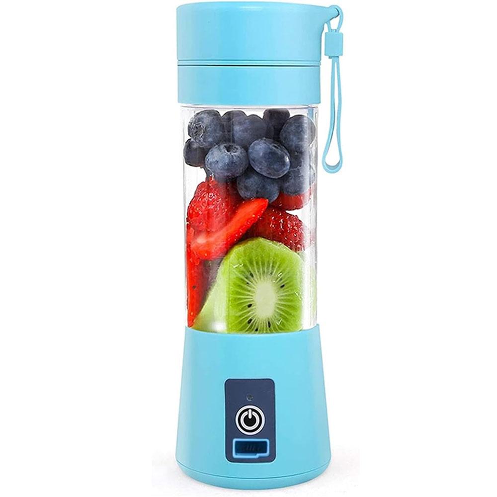 380ml Electric Juicer Portable Smoothie Blender USB Rechargeable Food Processor Fruit Mixer Machine Kitchen Mini Juicer Blender