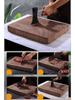 Whole wood iron wood cutting board Solid wood rectangular anti-mold, anti-bacterial thickened chopping and chopping board