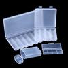 1/3Pcs 1 Section/2 Section/4 Section/8 Section 21700 Battery Anti Fall Protection Box 21700 Battery Pp Plastic Storage Box