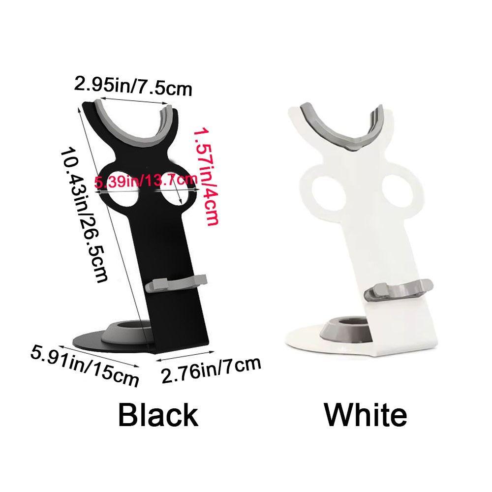 3-In-1 Hair Dryer Holder Metal Bathroom Organizer Portable Hair Dryer Storage Rack  for Home