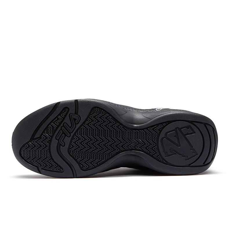Fila Fusion GH3 1997 Tênis de Basquete Retrô Masculino Preto Prata T12M513225FBS