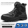 European & American High-Top Steel Toe Work Boots - Lightweight, Comfortable, Breathable, Anti-Slip, Anti-Puncture, Wear-Resistant Safety Shoes