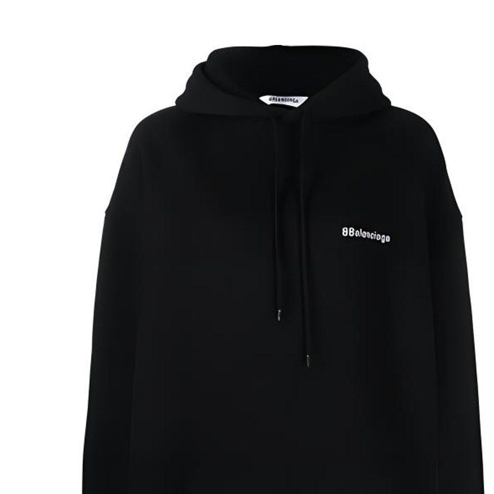 Balenciaga Bb Paris Hoodie 'Black' 578135TJV851070