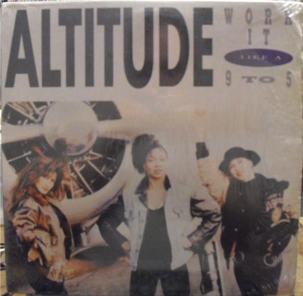 

12inch Record ALTITUDE Work It Like A 9 To 27681RD Bahia Entertain 1991 US Rap HipHopRB Used