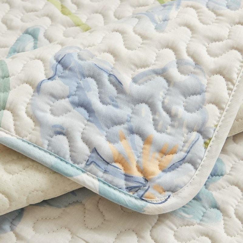Four Season Universal Sofa Mat Cotton Anti Slip Backrest Armrest Decorative Dust Cover Thick Quilted Sofa Cover For Living Room