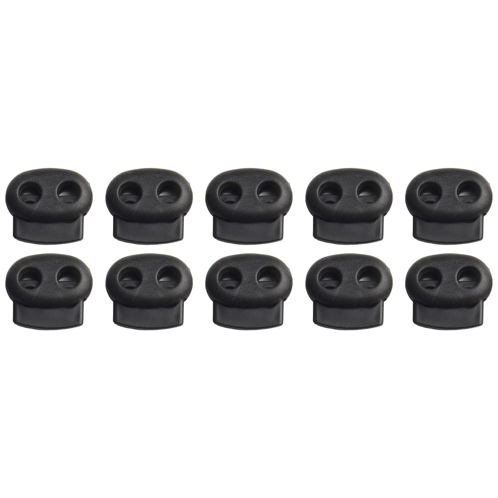 

Фиксатор шнура 22,5 мм, тумблер, 5-50 штук, черный цвет 10pc