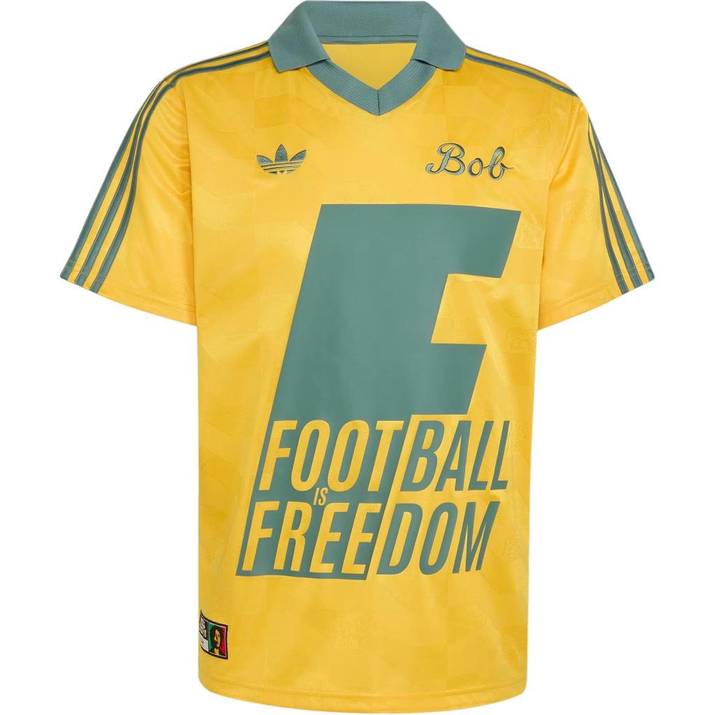 Adidas Originals Bob Marley Unisex Short Sleeve Jersey Bold Gold KA8907