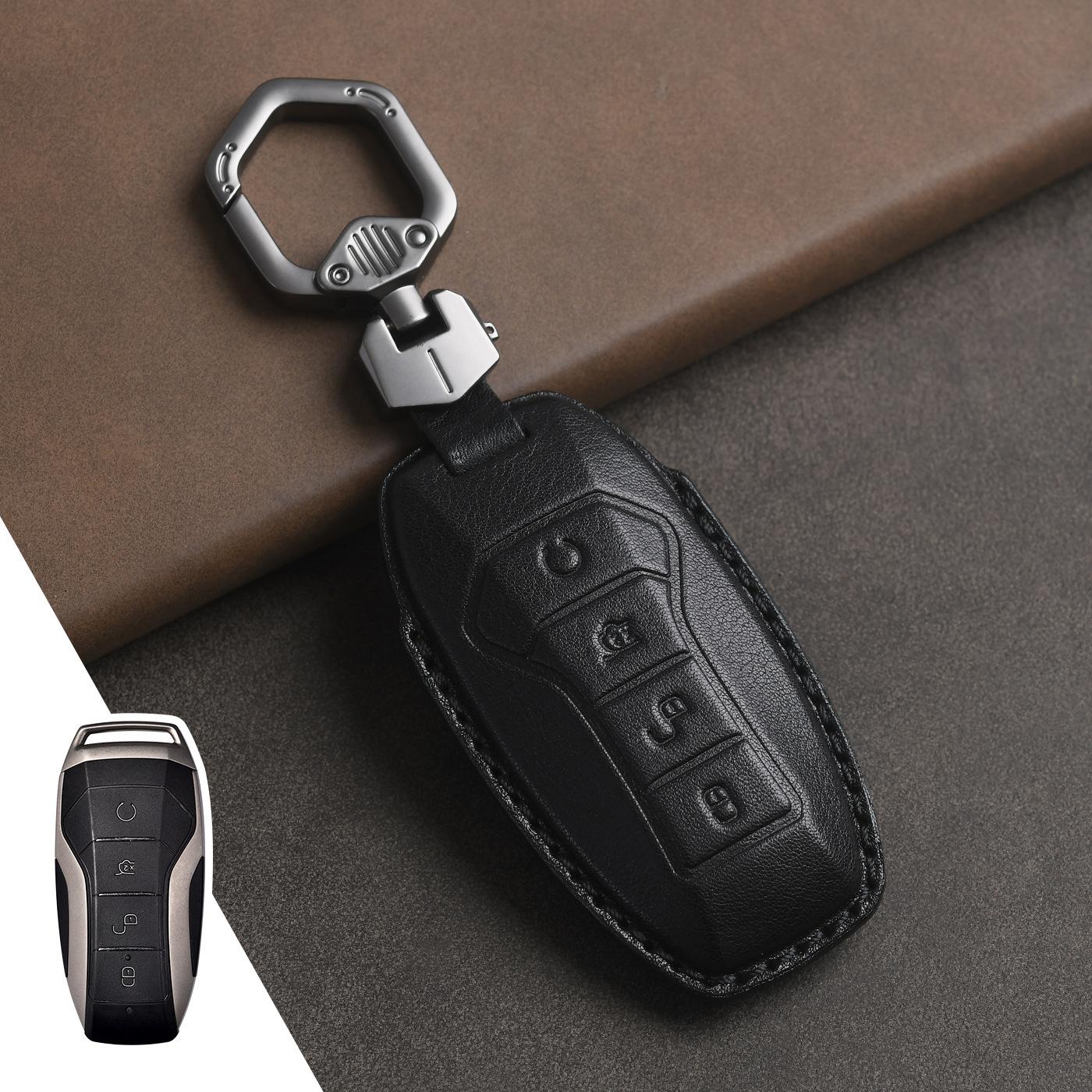 Applicable To BYD Key Set Qin, Dolphin Yuan, Song Pro Song MAX Destroyer Leather Bag Buckle
