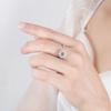 Bague Or Rose Plaqué Cuivre Très Vendue pour Femmes Style Coréen Bijoux de Main Fille aux Fleurs Dopamine Vente Chaude