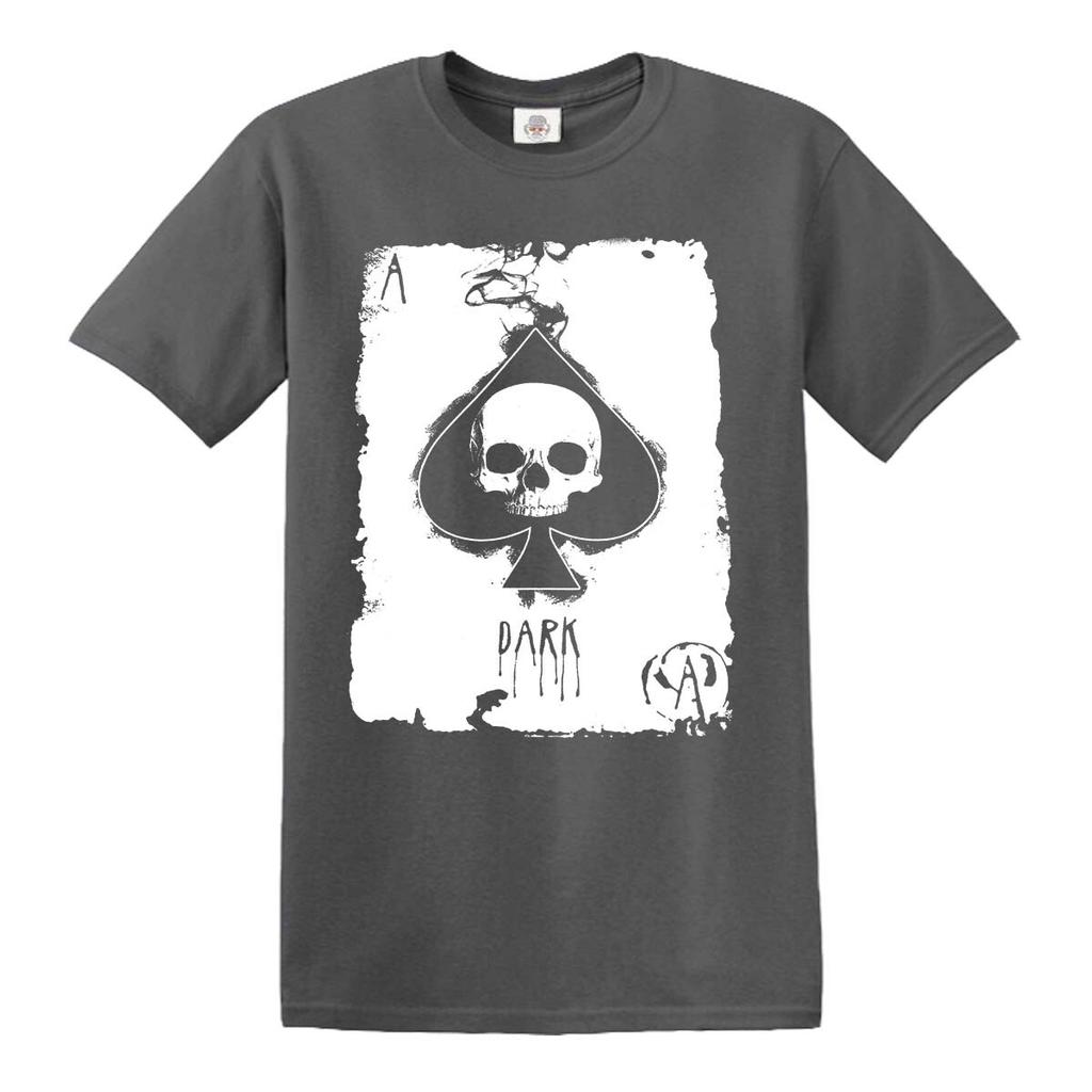 ACE OF SPADES T-shirt Kaart Rock Goth Punk Metal Biker Gothic Pokerkaarten t-shirt