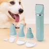 Dog Clippers for Grooming 4-in-1 Dog Grooming Clippers Rechargeable Professional Adjustable Tool Shears Scissors for Indoor Home