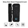 Glass Door Smart Fingerprint Password Lock Remote Control Access Control System Door Lock