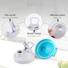 Mason Jar Cover Versatile Pour Spout Lids Wide Mouth Mason Jars