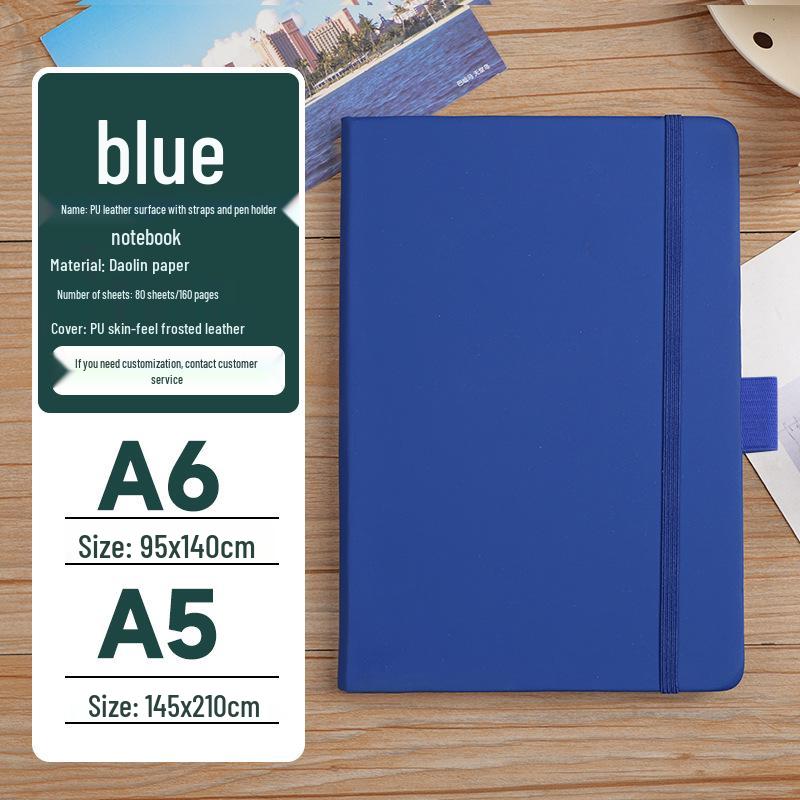 Individuelles A5 Dickes Notizbuch & A6 Tragbarer Planer Journal