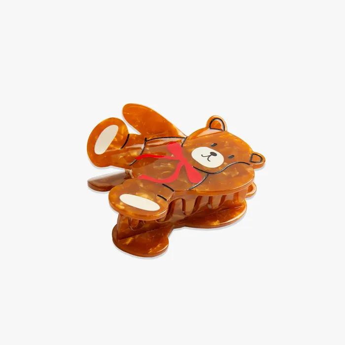 It My Socks Teddy Bear Hair Clip
