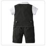 European & American Kids' Summer Two-Piece Vest Set – Boys' Short-Sleeved Outfit